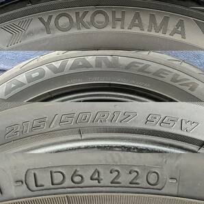 【2020年製造】【溝7分山】ヨコハマ YOKOHAMA アドバン ADVAN FLEVA 2本 215/50R17 ASP1401の画像7