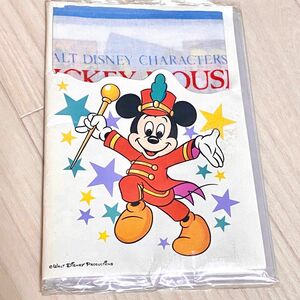 Disney ディズニー メッセージカード ハンカチ ミッキー 昭和レトロ デッドストック