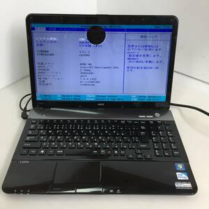 即決☆NEC LaVie S LS150/F LS150FS6B ノートPC Pentium B950 2.10GHz【部品取りに/ジャンク品】