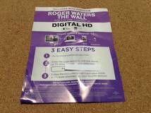 Blu-ray＋DIGITAL HD/ Roger Waters ロジャー・ウォーターズ / THE WALL /Pink Floyd ピンク・フロイド_画像3