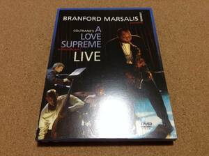 DVD+CD/ BRANFORD MARSALIS - COLTRANE'S A LOVE SUPREME LIVE　　