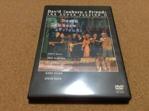 DVD/ DAVID SANBORN&FRIENDS THE SUPER SESSION Ⅱ / David * sun bo-n&f lens, super starter .n2