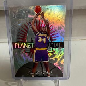 1997-98 SkyBox METAL UNIVERSE PLANET METAL SHAQUILLE O'Neal シャキール・オニール