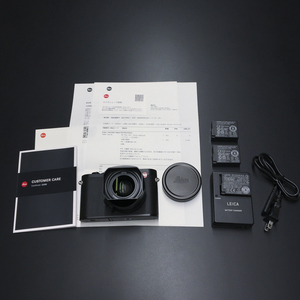 [銀座ライカジャパン点検証明書付き] Leica ライカ Q Typ116 ブラック + おまけバッテリー2個 + レンズフィルター