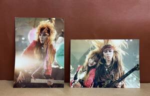 ★希少！当時品　80年代後期～90年代初頭 Ⅹ HIDE＆TAIJI　生写真