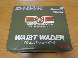 未使用　ウエストウェーダー　Sサイズ　リョービ　RYOBI エントラントGⅡ　EXE-6572　送料無料