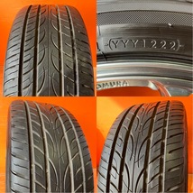 RAYS レイズ HOMURA HYUGA HP10 ホムラ ヒューガ 20インチ 8.5J +38 5穴114.3 ヨコハマ 245/40R20 2022年 アルファード ヴェルファイア等に_画像7