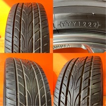 RAYS レイズ HOMURA HYUGA HP10 ホムラ ヒューガ 20インチ 8.5J +38 5穴114.3 ヨコハマ 245/40R20 2022年 アルファード ヴェルファイア等に_画像9