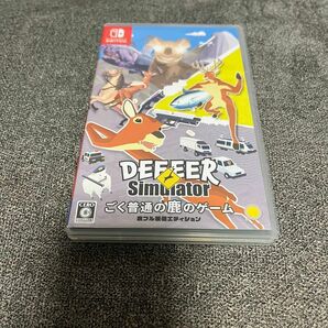 【空箱】Nintendo Switch ごく普通の鹿のゲーム DEEEER Simulator 鹿フル装備エディション