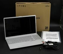 M0233【ノートPC】FUJITSU 富士通 FMVA51G2SN /Ruzen7 5700U 1.8Ghz/メモリ 16GB/M.2 512GBB/15.6型FHD/DVD/Win11/Wifi_画像1