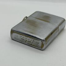 ZIPPO:ジッポー プレーン ヴィンテージ加工 三角カン付き 2008年製_画像5