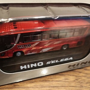  Hino Motors special order Kyosho made 1/150 saec Selega HD minicar die-cast unopened 
