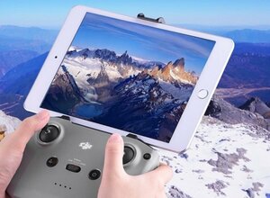 送料無料/DJI Mini 3 Pro/Mavic 3/Air 2S/Air 2 対応/RC-N1送信機装着タブレットマウントホルダー/ipad mini7.9対応 マビックエアーミニ