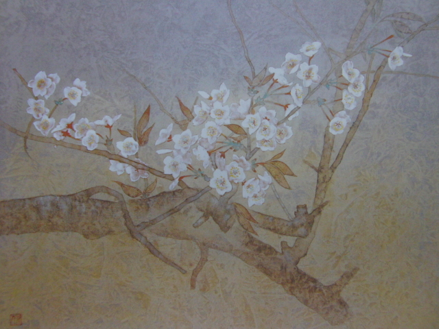 Higashito Yoshii, Provenant d'une rare collection d'art encadrant, Produits de beauté, Nouveau cadre inclus, intérieur, printemps, fleurs de cerisier, Peinture, Peinture à l'huile, Nature, Peinture de paysage