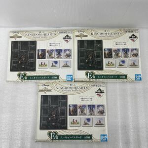  most lot Kingdom Hearts E. Mini can bath board Second Mewmory unused passing of years goods BANDAI 3 piece set summarize 