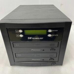 SW TECHNOLOGY デュプリケーター DVD DVDコピー機 Pioneer 通電確認のみ　現状品