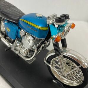 ミニカー バイク オートバイ CB750FOUR AOSHIMA ハンドル欠品 現状品 ホンダ 本田の画像5