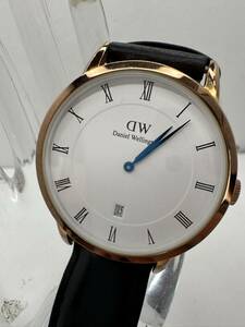 【Daniel Wellington 】ダニエルウェリントン B38R3中古品　電池交換済み　稼動品　わけあり84-3