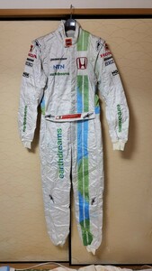 2008 year Honda Racing F1 Team Honda F1 A.WURZ Allex *brutsu player actual use racing suit baton burr contrabass 