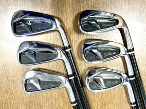 1円スタート最落なし！タイトリスト VG3 FORGED 5〜Pw 6本 フジクラ モトーレ6.0（Ｒ）