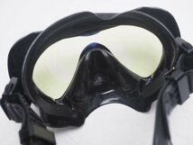 USED GULL ガル VADER ヴェイダー マスク 1眼 ブラックシリコン マスク ランク:A ダイビング用品[3FBB-57602]_画像3