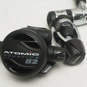 USED ATOMIC アトミック B2 レギュレター ボールジョイントスイベルホース ランク:AA 動作確認済 ダイビング用品[1H-57597]の画像1