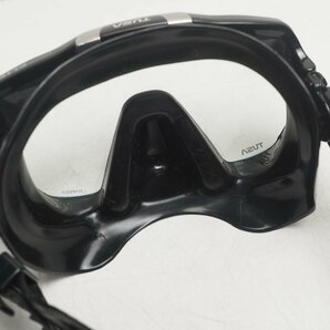 USED TUSA ツサ Freedom ELITE マスク ダイビングマスク 1眼 ブラックシリコン ランク:AA スキューバダイビング用品 [3FFF-57731]の画像3