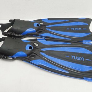 USED TUSA ツサ SOLLA ソラ ストラップ式フィン サイズ:S(24-26cm) ランク:AA スキューバダイビング用品[Z57796]の画像2