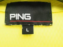 USED PING ピング ポロシャツ ゴルフウェア サイズ:L ゴルフ用品 ゴルフ関連用品 [3FJJ-57931]_画像3