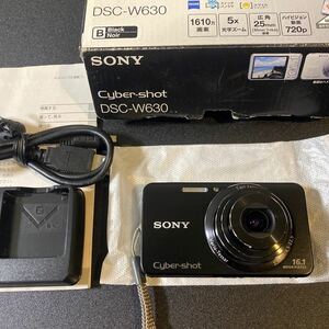 美品 SONY Cyber-shot デジタルカメラ DSC-W630 管理31