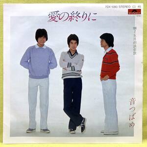 ■音つばめ■愛の終りに/五月雨浪恋歌■'81■高田みづえ カヴァー曲■即決■EPレコード