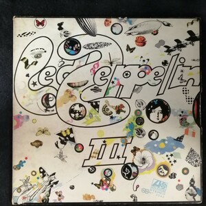 D02 中古LP 中古レコード　レッドツェッペリン Ⅲ 国内盤　MT-2043 特殊ジャケット　LED ZEPPELIN 3