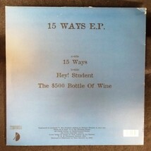 D02 中古LP 中古レコード　THE FALL 15ways e.p. UK盤　12SPERM 14_画像2