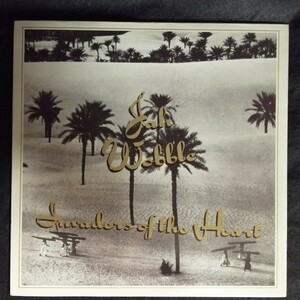 D02 中古LP 中古レコード　JAH WOBBLE invaders of the heart UK盤　LAGO 4