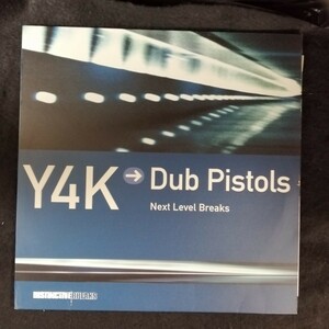 D02 中古LP 中古レコード　レーベルオムニバス　Y4K DUB PISTOLS NEXT LEVEL BREAKS 2枚組　Y4K004LP UK盤　