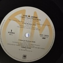 D02 中古LP 中古レコード　トミーショウ　ライヴインジャパン 国内盤　AMP-18054 TOMMY SHAW live in japan 1986年　STYX DAMN YANKEES_画像6