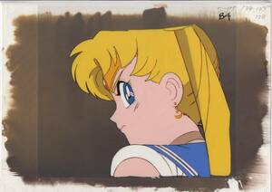 Art hand Auction Sailor Moon hand-drawn background cel 12 # original antique painting illustration, Cel animation, S row, Sailor Moon