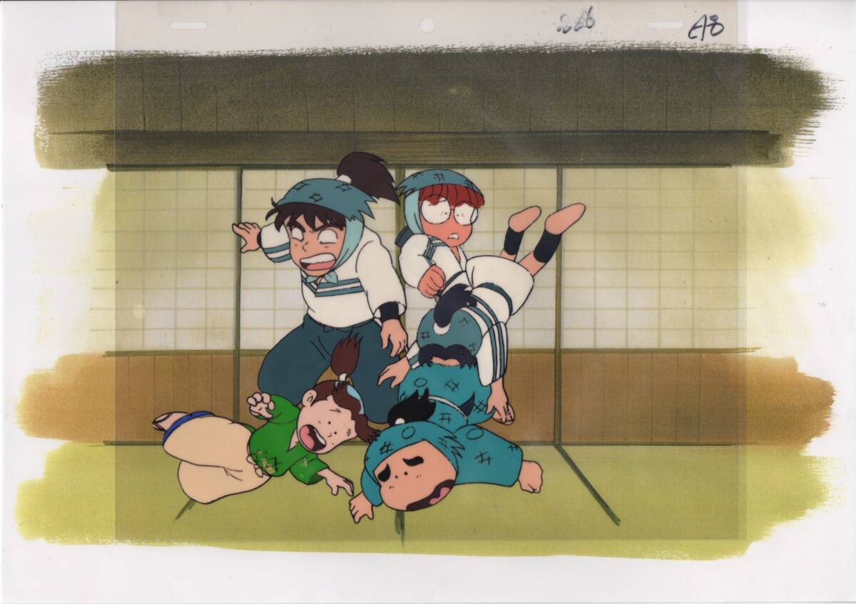 Nintama Rantaro Cel 3 # Original antike Malerei Illustration, Cel-Animation, Na Reihe, Andere