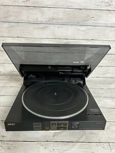 8576★ AKAI アカイ レコードプレーヤー AP-M313 通電確認のみ ジャンク品