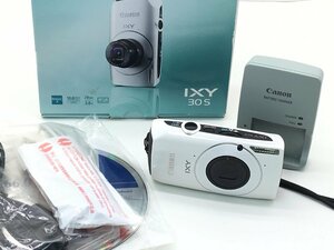 Canon IXY 30 S コンパクト デジタルカメラ 付属品付き ジャンク 中古【UW020083】