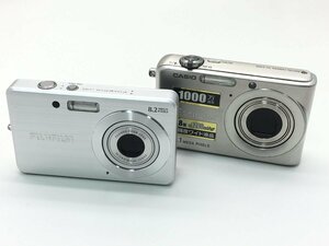 CASIO EXILIM EX-Z1000/FUJIFILM FINEPIX J10 コンパクト デジタル カメラ 2点 まとめ ジャンク 中古【UW020084】