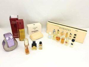 【未使用品あり】CHANEL SAVON N°5 / ブルガリ オムニアアメジスト / YSL POUR HOMME 他 香水 石鹸 等 まとめ 中古【UW020093】