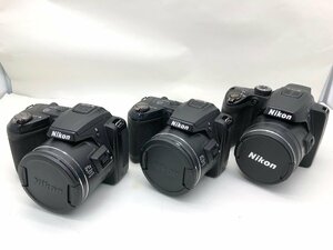 Nikon COOLPIX P500/L120 コンパクト デジタルカメラ 3点 まとめ ジャンク 中古【UW020190】