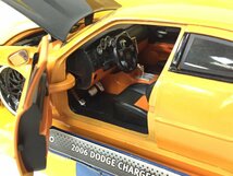 Jada TOYS BIGTIME MUSCLE 1/24 DODGE CHARGER SRT8 完成品 モデルカー 箱付き 中古【UW020250】_画像4