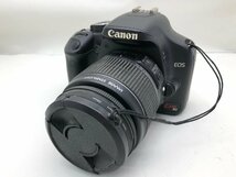 Canon EOS Kiss X2 / ZOOM LENS EF-S 18-55mm 1:3.5-5.6 IS デジタル一眼レフカメラ ジャンク 中古【UW020297】_画像1