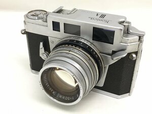 Konica III A / Hexanon 1:1.8 f=50mm レンジファインダー フィルム カメラ ジャンク 中古【UW020454】