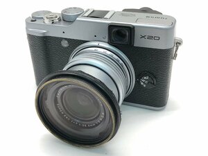 FUJIFILM X20/SUPER EBC 7.1-28.4mm 1:2.0-2.8 コンパクト デジタルカメラ ジャンク 中古【UW020618】
