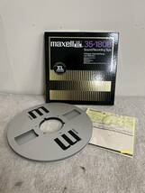 J66★美品 maxell 10号 メタルリール 35-180B_画像2