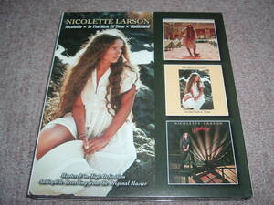 【AOR名盤】ニコレット・ラーソン Nicolette Larson / Nicolette & In The Nick Of Time & Radioland 1st～3rdの3in2！2枚組！廃盤希少！
