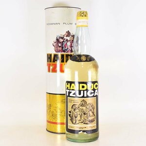 ★HAIDUC TZUICA プラム ブランデー ＊箱付 ※ 1000ml 36% ルーマニア B120264